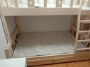 北欧公爵全实木高低松木上下床双层实木上下铺成人木床小孩高低分体床 分体梯柜+床垫+抽（双梯款） 宽度上1.3米  下1.5米 实拍图