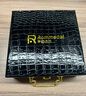 罗梅达尔（Rommedal）皮带男高档无牙自动扣牛皮商务休闲裤腰带父亲皮带男士生日礼物 黑色平纹 130cm 实拍图