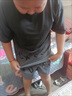 啄木鸟（TUCANO） 夏季T恤短袖套装男士渐变韩版潮流时尚宽松学生休闲运动一套搭配 黑色661【长裤套装】 XL 【120-135斤】 实拍图
