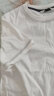 Teenie Weenie小熊T恤女2024夏季新款棉质短袖T恤多巴胺白色上衣复古学院ins风 象牙白 160/S 晒单实拍图