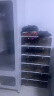 京东京造 鞋柜 免安装鞋盒 可折叠鞋柜门口家用一体柜防尘夹缝鞋架 1列6格 实拍图