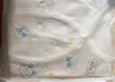 婧麒（JOYNCLEON）新生婴儿衣服春秋宝宝纯棉连体衣无骨夏季居家内衣蝴蝶哈衣两件装 可爱熊（两件装） 66cm 实拍图