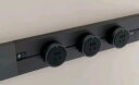 公牛（BULL）明装 轨道插座 可移动墙壁插座壁挂式/插线板/接线板 多功能免打孔 60厘米轨道+4个五孔插座黑色 实拍图