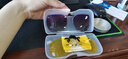 BYZA近视夹片式太阳镜男女偏光近视眼镜 3025蛤蟆镜司机驾驶镜墨镜夹片可上翻 多边形-紫粉片-日用 均码 实拍图