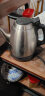吉谷（K·KOU）茶台烧水壶 家用自动恒温电水壶食品级不锈钢无探头控温电热水壶 泡茶电茶壶 TA011E 深空灰 实拍图