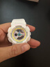 卡西欧（CASIO）BABY-G时尚潮流少女时代系列运动双显防水手表情人节礼物 白玫瑰金BA-110X-7A1/BA-110-1A 实拍图