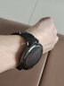 手表配件 适配华米1/2/2s华米AMAZFIT 2代硅胶表带 GTS/GTR手表带 20 22mm 吸磁网带：黑色 22mm 实拍图
