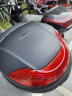 万里豪雅马哈巧格i125旭鹰摩托车尾箱电动车后备箱通用大容量储物箱E36 E36黑箱+红灯罩 实拍图