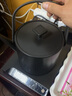 友茗堂电水壶智能温控煮茶器电热水壶家用办公室小型迷你烧水壶茶具套装恒温电热水壶保温烧水壶 0.6L 经典款六档恒温黑色 实拍图