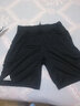 阿迪达斯 （adidas）短裤男 25夏季运动裤快干篮球训练舒适透气休闲裤冰丝裤五分裤男 速干透气/黑色简约/拉链口袋 L 180 实拍图
