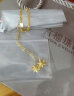 六福珠宝 足金栀子花黄金项链女款套链含吊坠 计价 GMGTBN0009A 约4.47克 晒单实拍图