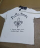 帕拉丁（PALLADIUM）运动T恤纯棉印花短袖T恤时尚百搭舒适男女同款短袖 178011-232-香草冰色 M 实拍图