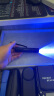 SANJICHA 紫外线365强光紫光灯鉴定UV黑镜手电筒琥珀蜜蜡玉石验钞荧光剂检测笔伍德氏灯猫藓 365UV紫光黑镜|：1个大容量电池+充电器 实拍图