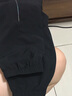 李宁速干裤女2025年夏季梭织冰丝薄款宽松束脚长裤运动休闲直筒运动裤 黑色-束脚【尺码偏大要拍小码】 2XL （适合170-180斤) 实拍图