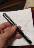 得力(deli)诺上直液走珠签字笔中性笔 黑 可换芯 0.5mm全针管 12支/盒黑 实拍图