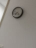 朗越客厅挂钟家用现代简约北欧石英钟表创意个性卧室静音挂墙钟免打孔 经典黑框【273款】 8英寸直径20厘米 实拍图