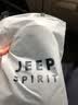 JEEP SPIRIT吉普帽子男棒球帽速干透气街头鸭舌帽户外防晒遮阳时尚嘻哈太阳帽 黑色 均码 56-61cm（可调） 实拍图