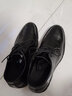 堡度驰男士增高皮鞋10cm6真皮隐形内增高鞋8厘米结婚鞋正装休闲格子男鞋 黑色（8厘米） 41 实拍图