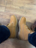 添柏岚（Timberland）踢不烂经典大黄靴男鞋高帮马丁靴户外防水真皮宽版男 10061W 42 实拍图