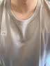 蕉内棉棉301H情侣款背心男女士100%纯棉无侧缝宽松圆领居家睡衣夏季 【宽肩】浅岩棕 M 实拍图