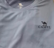 骆驼（CAMEL）户外运动T恤女款 男女透气跑步运动短袖速干T恤 A1S2NX105 实拍图