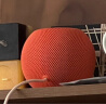 Apple/苹果 HomePod mini 智能音响/音箱  蓝牙音响/音箱 智能家居 橙色 适用iPhone/iPad 实拍图
