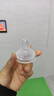5个装婴儿宽口径超软硅胶仿母乳奶嘴可配贝亲爱得利等宽口奶瓶奶嘴十字新生儿奶瓶奶嘴 宽口磨砂款 十字5个（一岁以上） 实拍图