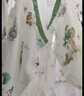 全棉时代纯棉新生婴儿抗菌纱布连体衣服新款防蚊宝宝春夏满月服和袍59码 【四季长袖】童话树屋 66cm （3-6个月） 实拍图