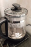 九阳（Joyoung）1.7L大容量煮茶养生壶 保温电茶壶恒温煮茶壶 20大多功能养身烧水壶家用智能玻璃触控调温养生水壶 黑色玻璃触控面板 1.7L 送304茶蓝+蒸蛋架 实拍图