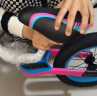 荟智（whiz bebe） 儿童平衡车 滑步车 竞速款 充气胎 儿童学步 无脚踏 滑行车 HP1208-M150 粉白色 实拍图