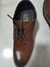 巴图腾男士皮鞋男正装商务真皮内增高青年大码46西装结婚新郎鞋春季新款 内增高款-棕色 40 实拍图