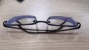 万新（WAN XIN） 近视眼镜防蓝光辐射非球面现片配眼镜框男女0-1500度配成品眼镜 钛+金属-全框-50012C1-黑色 1.74多屏防蓝光镜片（近视酷薄） 晒单实拍图