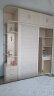 艾郎仕 北欧简约现代实木衣柜推拉门2门移门组装板式柜子卧室整体衣柜 1.6衣柜+顶柜+转角柜 2门 晒单实拍图