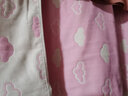 柏诗维妮六层纱布毛巾被子纯棉夏被空调被子毛毯被全棉毛毯午睡毯纱布盖毯 小雏菊-粉 150*200cm(A类安全柔软舒适透气) 实拍图
