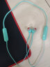 JBL T115BT 入耳式蓝牙耳机 运动音乐耳机 苹果安卓手机耳机 金属钛振膜 跑步磁吸式带麦 青色 实拍图