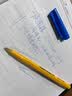 施德楼（STAEDTLER）0.5mm圆珠笔 大容量全铜笔头按动原子笔 学生考试书写办公用蓝色5支430F-3 实拍图