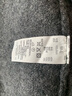 无印良品 MUJI 女式 含牦牛绒毛圈花式线长开衫长袖针织衫毛衣女装W9AA052 炭灰色 M-L (165/88A） 实拍图