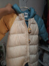 巴拉巴拉【官方正品】婴儿羽绒服冬季宝宝连体衣男女童冬季哈衣爬服2024新 蓝绿41501 100 cm 实拍图