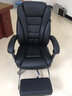 纽麦 电脑椅真皮可躺老板转椅人体工学午休皮质办公座椅家用电竞椅子 黑色头层牛皮 铝合金脚   联动扶手 实拍图