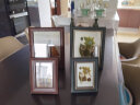 栖域（QIYU） 欧式相框摆台5寸A4复古情侣照片家居组合 花草绿 10寸(照片20.3*25.4cm) 晒单实拍图