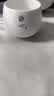 不拙羊脂玉主人杯单杯高端茶碗茶盏喝茶专用德化白瓷单个陶瓷功夫茶杯 5-【4杯装】舍得+自在+知足+静心 实拍图