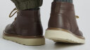CAT卡特马丁靴男士户外休闲复古单鞋系列工装靴低靴子 深棕 39 实拍图