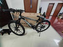 凤凰（Phoenix） 山地自行车成年人男士女士学生变速减震油刹线刹山地车自行车 黑白/十刀轮/铝合金车架/蓝图 27.5寸（身高170-190左右） 24速数字指拨/默认线碟可改油碟 实拍图
