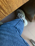 浪莎高腰牛仔裤女宽松女装春季阔腿显瘦遮肉萝卜哈伦老爹裤 实拍图