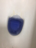 欧妤针织衫女薄款一字肩蝙蝠袖春秋装新款韩版宽松套头漏锁骨上衣女装 蓝色 L 建议100-110斤 实拍图