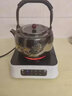 可仕迷你电陶炉煮茶炉煮茶器 围炉小型电磁炉黑茶花茶泡茶蒸茶器不挑器具 605白色1500W单机 实拍图