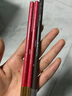 魔法美人【2支装】刀削式拉线眉笔防水汗持久不易脱色初学者金玫瑰女 深咖色（2支装）10g 实拍图