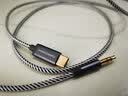 CABLE CREATIONType-c转3.5车载AUX音频线aus音源转换车用适用小米10/9华为Mate30p40荣耀安卓手机连接音响转接线 Type-c音频线 1米 实拍图