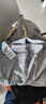 凡迪时尚开衫连帽卫衣男秋冬季加绒外套男夹克男宽松大码上衣青少年学院风 冬季加绒款（灰色） L(100-120斤左右） 实拍图