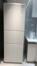 松下（Panasonic）磨砂白色270升家用三门冰箱 60cm超薄小 自由嵌入式 风冷无霜NR-EC27WPB-W 实拍图